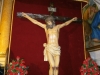 El Santísimo Cristo Crucificado en su altar de cultos