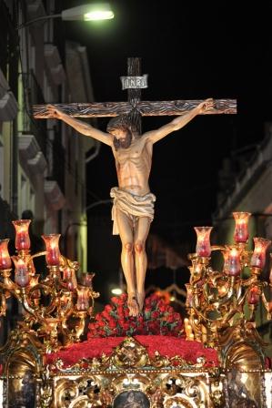 El Cristo en su paso (Foto: Luis Poveda) El Cristo en su paso, de Luis Poveda